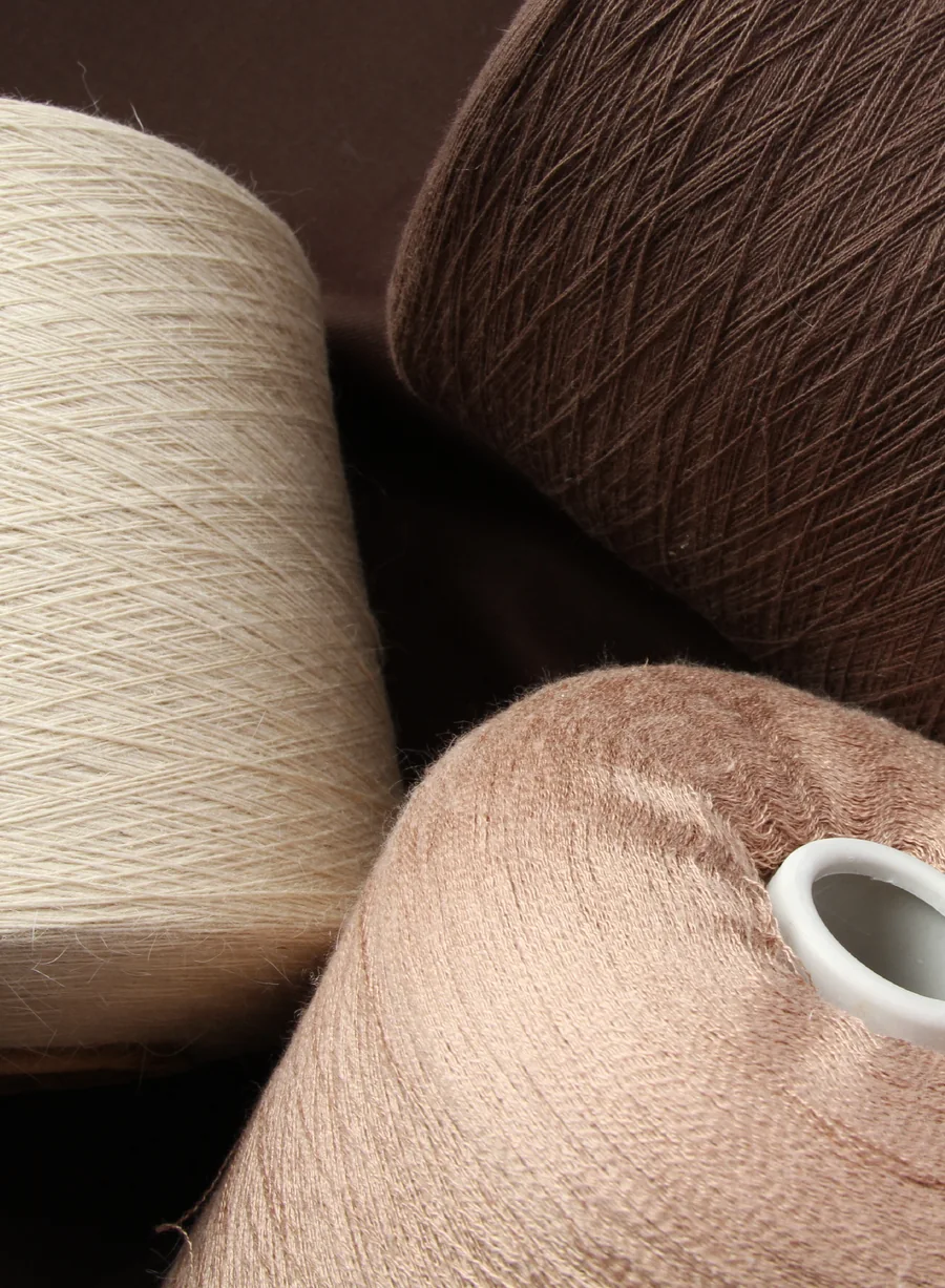 Textile fabrics in warm tones from the BHR collection